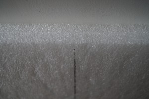 Die von mir gewählte PE-Platte ist eine spa2 in den Maßen 60 x 60 cm von Ratioform